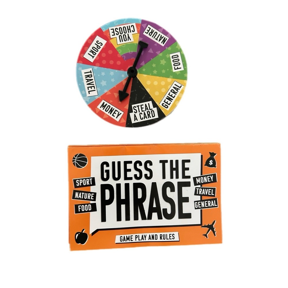 Gift Republic Guess The Phrase Board Game Complete 300 Phrases Family Party Game - Picture 4 of 9